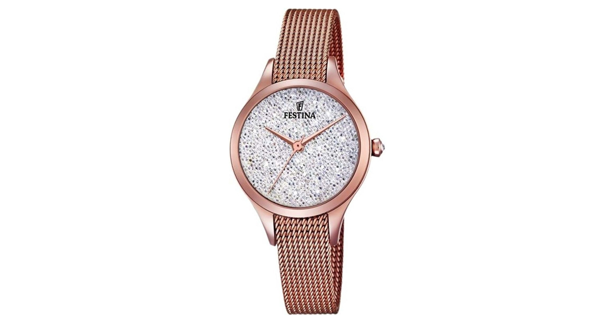 Festina Orologio Uomo F20338/1: Classico In Acciaio, Quadrante 32 Mm