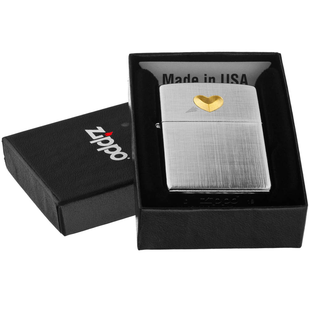 Zippo 28181 60004133 Heart and arrow design zapalniczka zippo ...