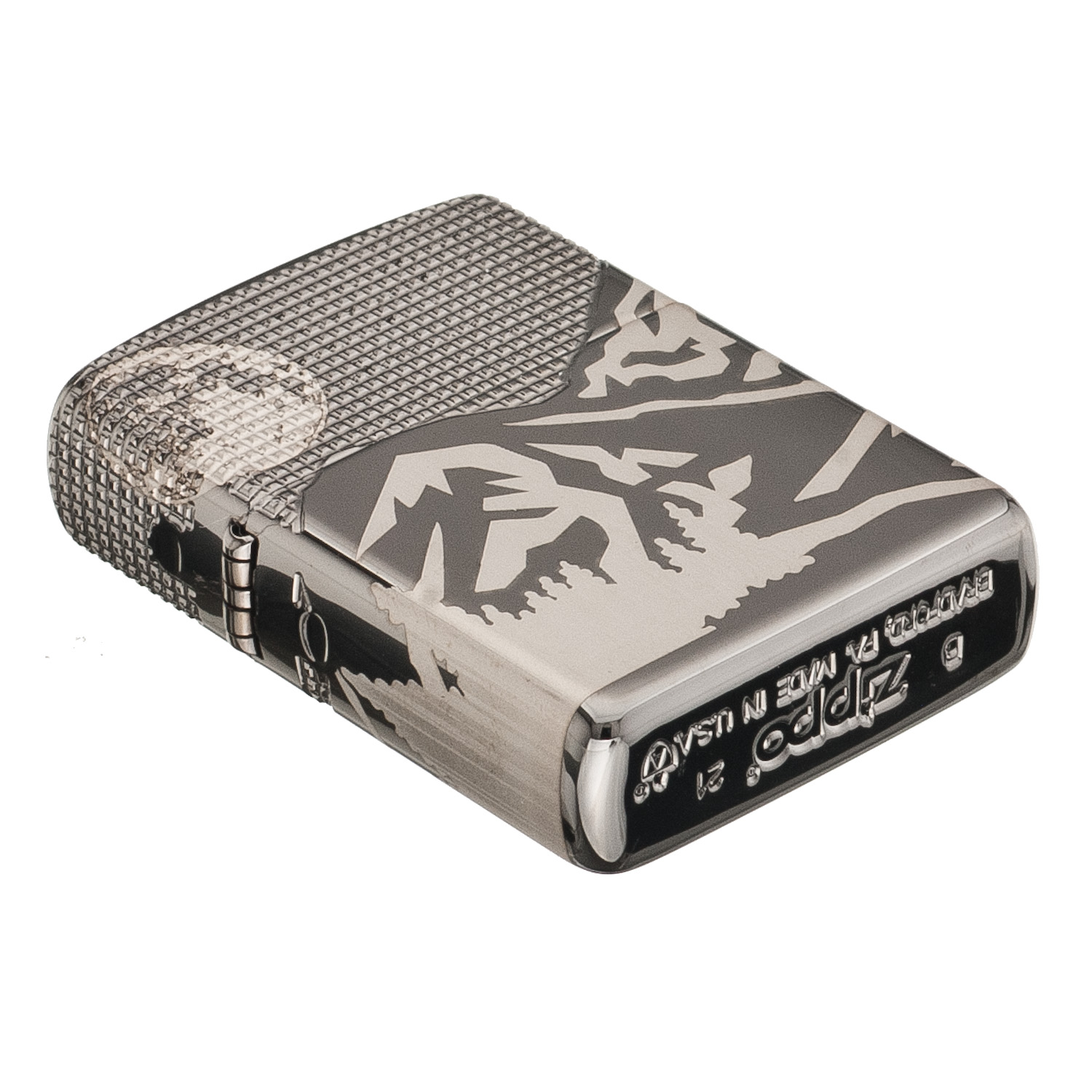 Zippo 49299 Armor Mountain Design zapalniczka zippo - Zapalniczki