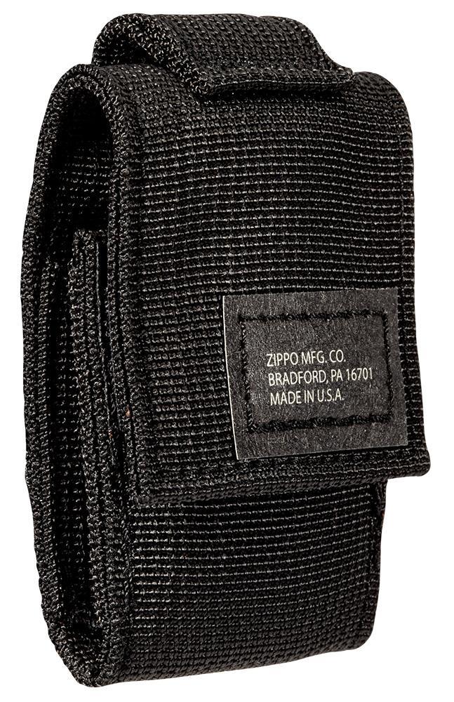 Zippo 49402 Tactical Black Pouch and Black Crackle zestaw prezentowy